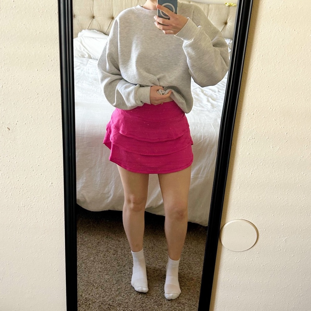 Calvin Klein Ruffled Tennis Skirt